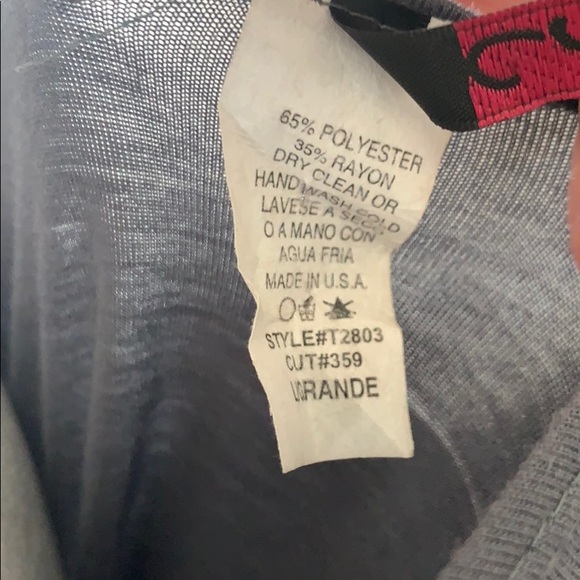 Grey Butterfly Asymmetrical Tunic Dress - Picture 7 of 7